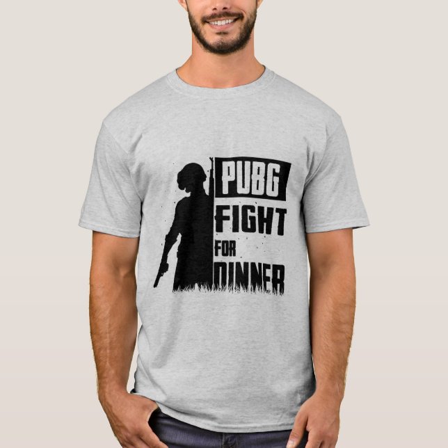 Camiseta Pubg T-shirt design (Frente)