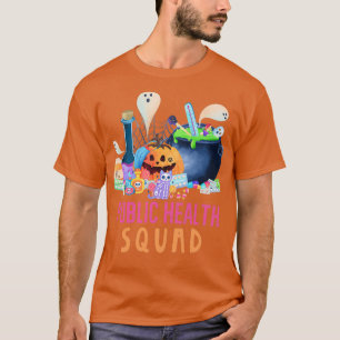 Camiseta Public Health Halloween Squad