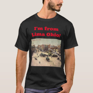 Camiseta Public Square, Lima, Ohio Vintage