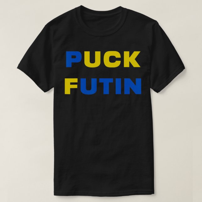 Camiseta Puck Futin  A Ukraine  (Frente do Design)