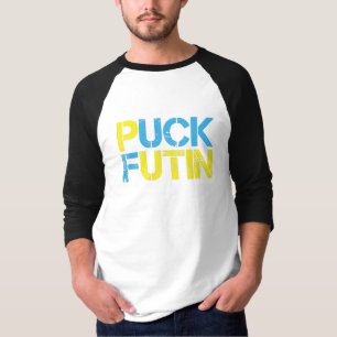 Camiseta Puck Futin Meme I Stand With Ucrânia