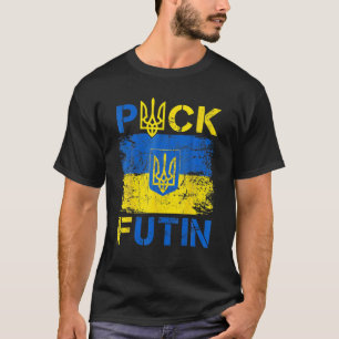 Camiseta Puck Futin Meme I Stand With Ucraniano Lov