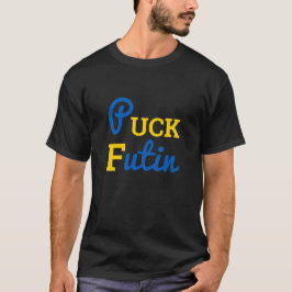 Camiseta Puck Futin Ucrânia apoia Patriótico Ucraniano