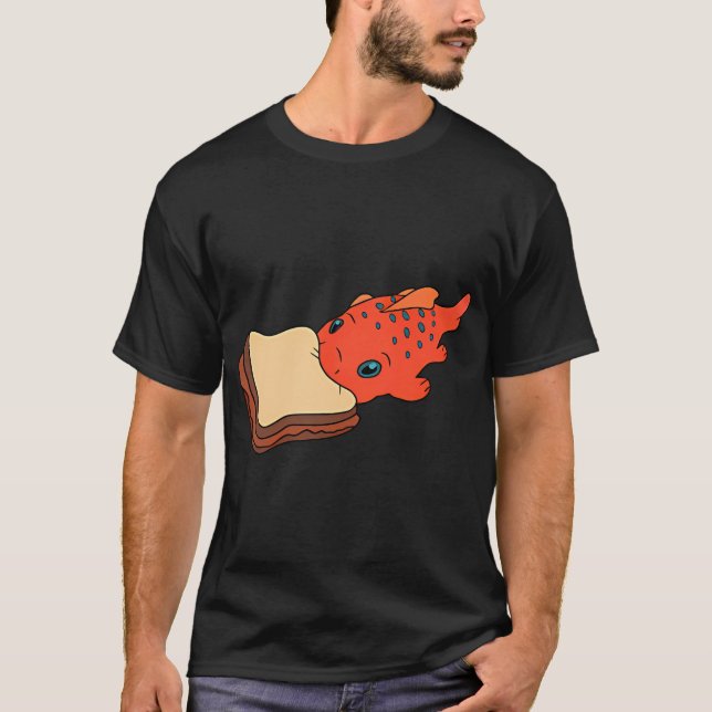 Camiseta Pudge não pode comer atum (Frente)