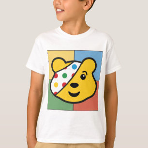 Camiseta Pudsey Bear Face