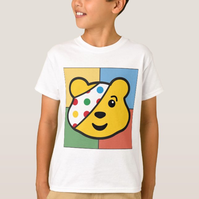 Camiseta Pudsey Bear Face (Frente)