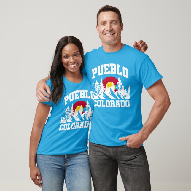 Camiseta Pueblo, Colorado (Unissex)