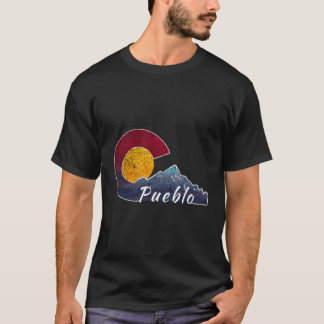 Camiseta Pueblo Colorado Flag Inspirado