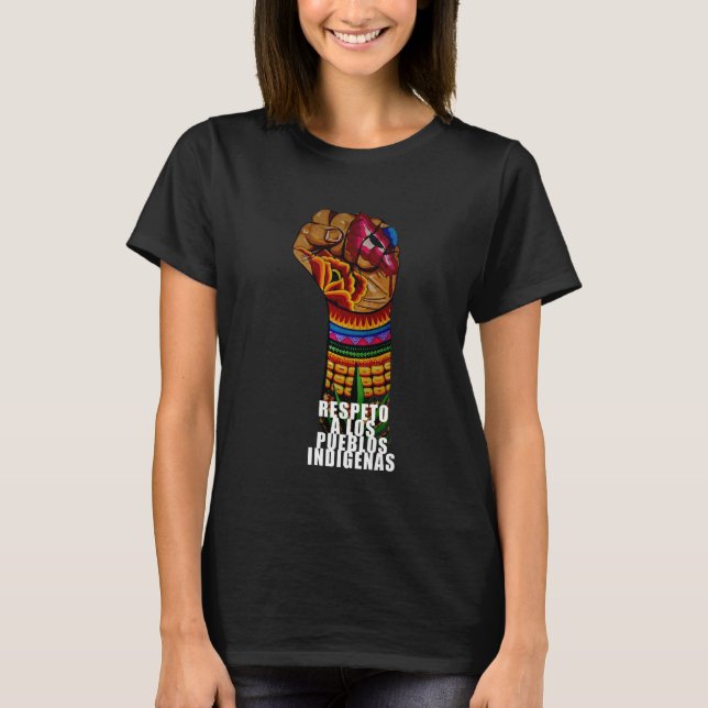 Camiseta pueblos indigenas (Frente)
