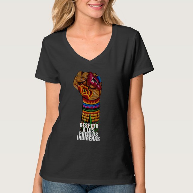Camiseta pueblos indigenas (Frente)