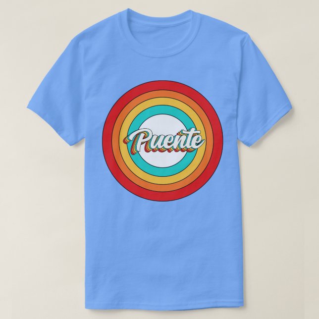 Camiseta Puente Name Shirt Vintage Puente Circle (Frente do Design)