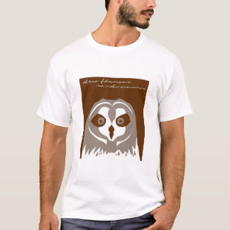 Camiseta Pueo, ou coruja orelhuda curta havaiana