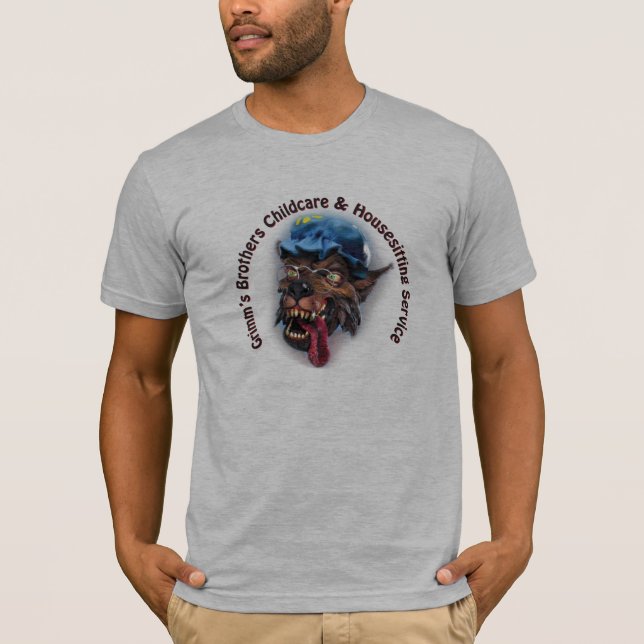 Camiseta Puericultura dos irmãos de Grimm & serviço de (Frente)