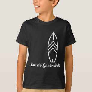 Camiseta Puerto Escondido, Amante do Surf, Férias na Praia,