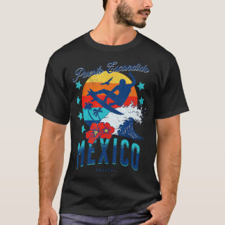 Camiseta Puerto Escondido Oaxaca México Grande Onda Surfing