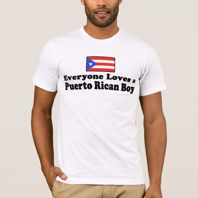 Camiseta Puerto Rican Boy (Frente)