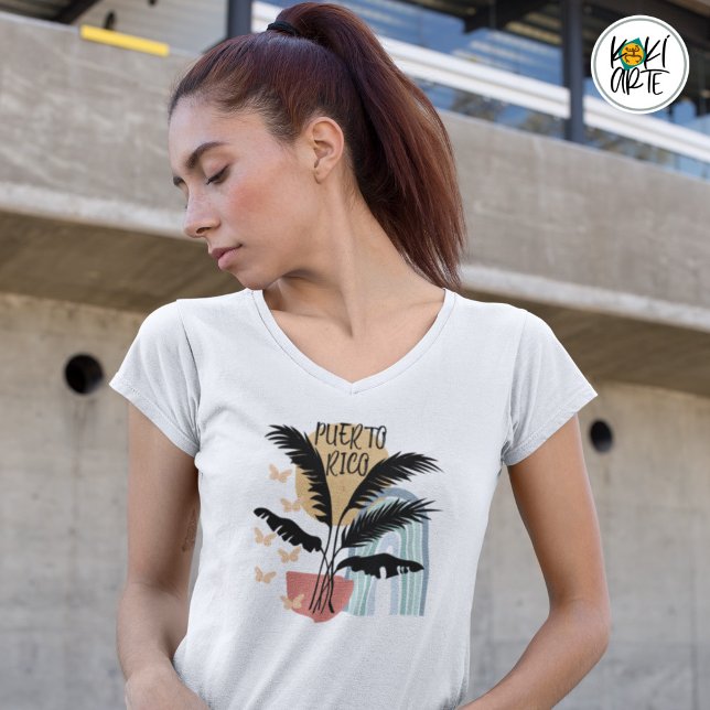 Camiseta Puerto Rico BOHO I (Criador carregado)