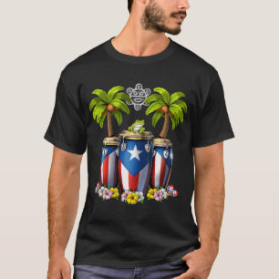 Camiseta Puerto Rico Boricua Taino Sol