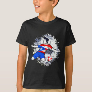 Camiseta Puerto Rico Futebol Bandeira Porto-Riquenha Orgulh