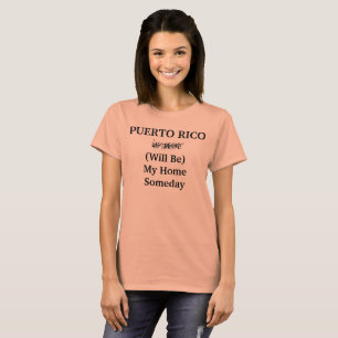 Camiseta PUERTO RICO Lar Um Dia