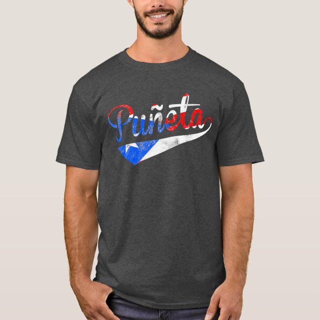 Camiseta Puerto Rico Lo Hace Mejor Puneta Flag (Frente)