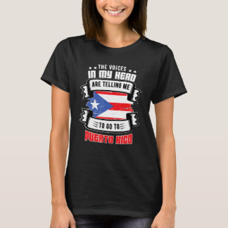 Camiseta Puerto Rico Na Minha Cabeça