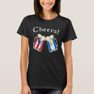 Camiseta Puerto Rico Nicarágua Bandeira Vivas Cerveja Culti