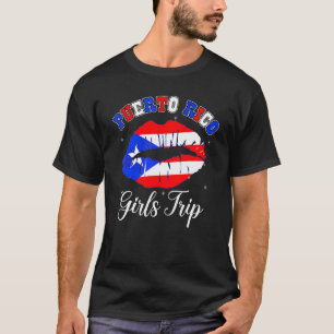 Camiseta Puerto Rico Para Mulheres Porto-Riquenhas Combinan