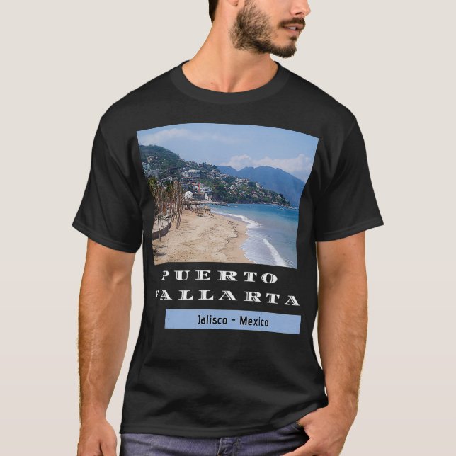 Camiseta Puerto Vallarta Mexico Travel Souvenirs Travel Pho (Frente)