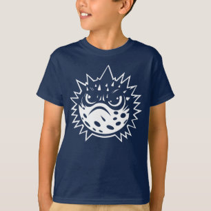 Camiseta Puffer Fish Engraçado Introdução Crianças de Viage
