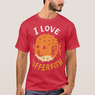 Camiseta Pufferfish Globish Pufferfish Lover