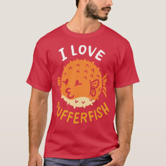 Camiseta Pufferfish Globish Pufferfish Lover