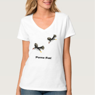 Camiseta Puffin Bird Art divertido