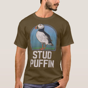 Camiseta Puffin Engraçado Amante de os animais Engraçado de