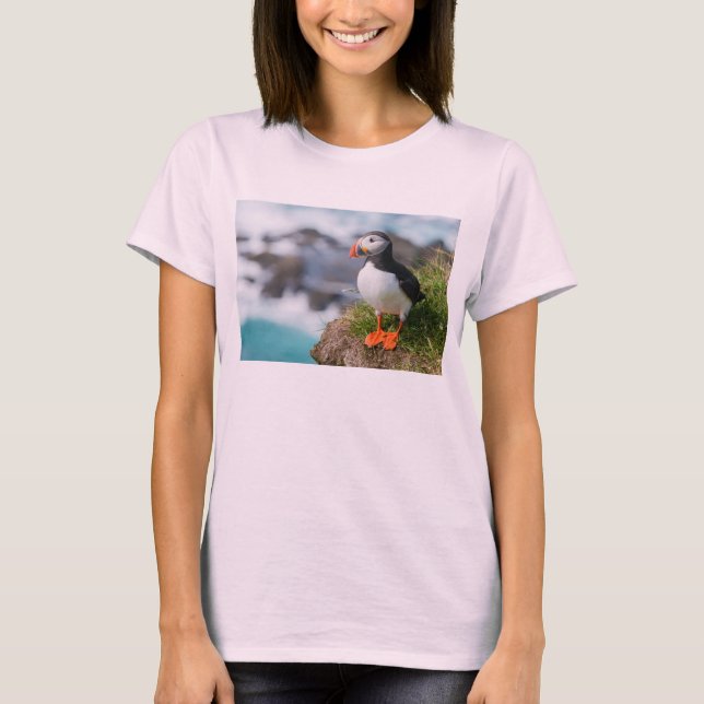 Camiseta Puffin Fratercula Arctica (Frente)