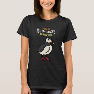 Camiseta Puffin Sorte Ter Pássaro Marinho Puffin
