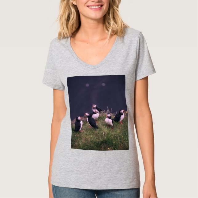 Camiseta Puffins Atlântico (Frente)