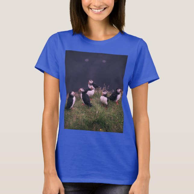 Camiseta Puffins Atlântico (Frente)