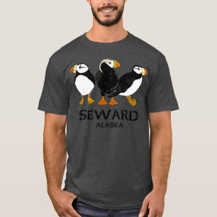 Camiseta Puffins Seward AK