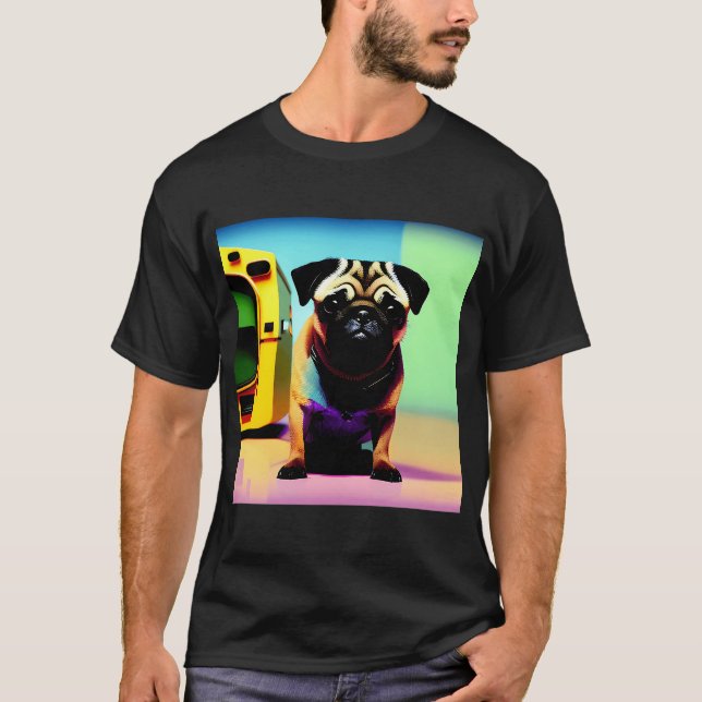 Camiseta pug (Frente)