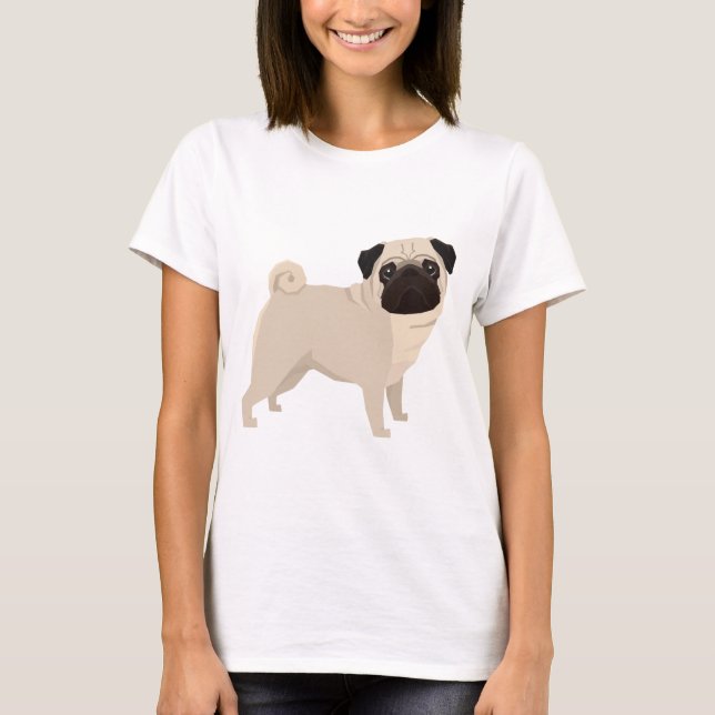 Camiseta Pug (Frente)
