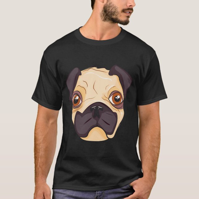 Camiseta pug (Frente)