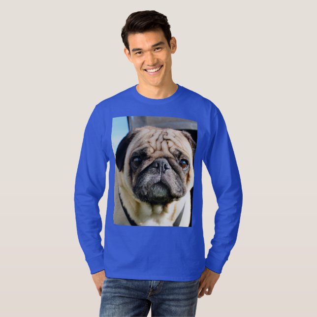 Camiseta Pug (Frente Completa)