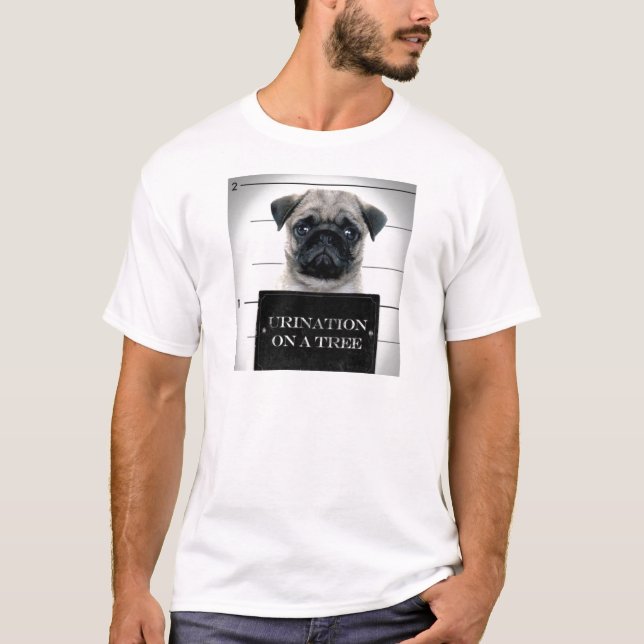 Camiseta Pug (Frente)