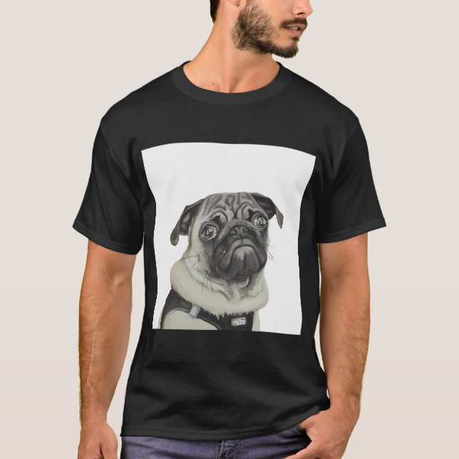 Camiseta pug (Frente)