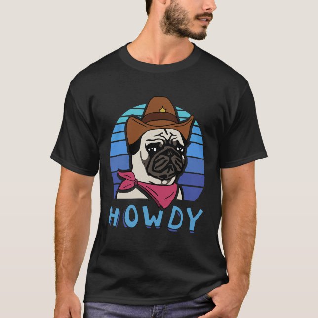 Camiseta Pug Aesthetic Olá 685 (Frente)