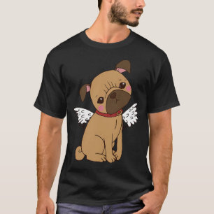 Camiseta Pug Anjo Fofo