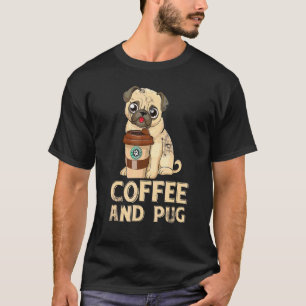 Camiseta Pug Barista de Café