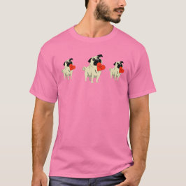 Camiseta Pug be my Valentine