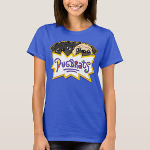 Camiseta Pug Brats Cux Pugs